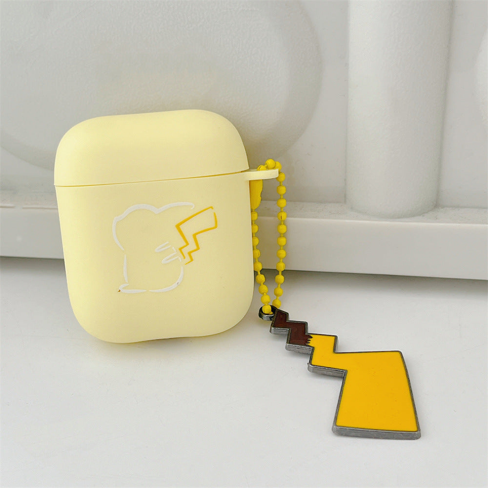 Yellow Graffiti Cartoon Earphone Case for AirPods Pro 2